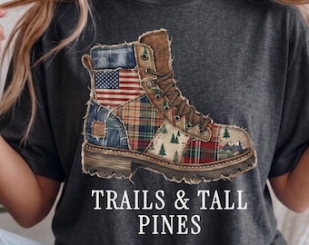 Nature Explorer Hiking Shirt, Hiking Shirt, Hiking Gift for Hiker, Nature Explorer Shirt, Vintage Mountain Trail Tee