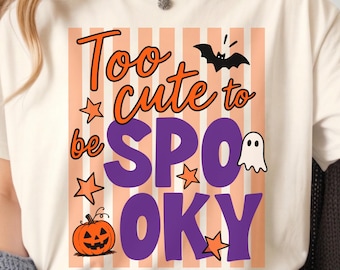 Cute Halloween Shirt, Ghost Halloween Tee, Spooky Season Shirt, Cute Ghost Tee, Cute Spooky Gift