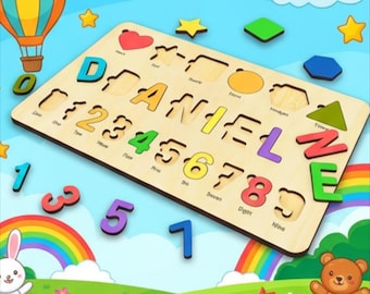 Personalized Name Puzzle for Kids