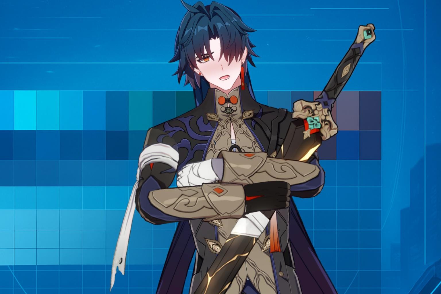 Live2D VTuber Model Male Avatar | Fantasy Tech Anime Boy | Fully Rigged & VTS Ready