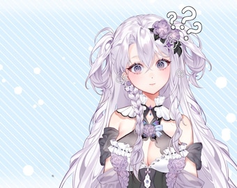 Live2D VTuber Model Female Avatar | Fully Rigged & VTube Studio Ready