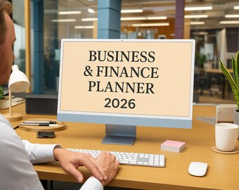 Finansplanerare 2026 • Digital budget i PDF-format