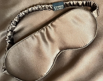 Mulberry 100% Natural Silk Eye Mask | 22 Momme | Sleep Mask for Skin & Comfort