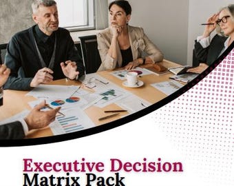 Project Planner PDF | Decision Matrix Worksheet