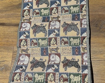 Vintage Faithful Companion Rolling Bag