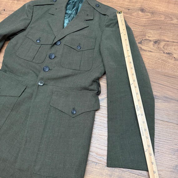 Service Alphas Jacket Vintage US Marine Corps Men 38R Military Service Alph… - Gem
