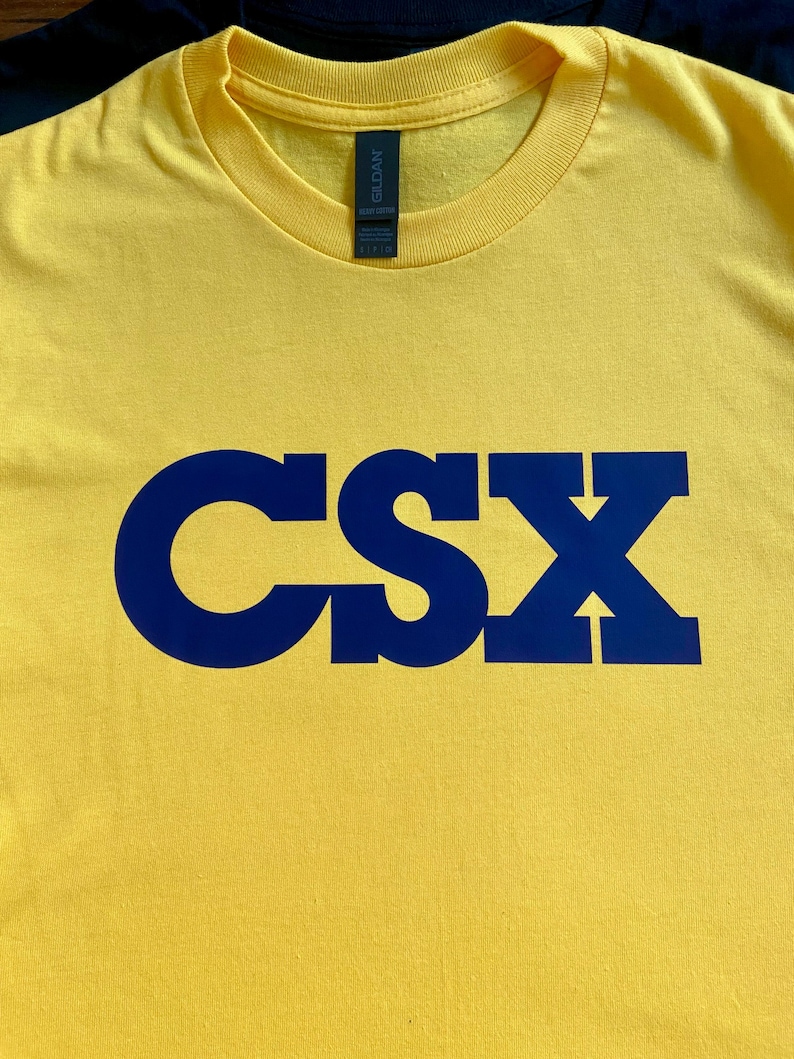 CSX Railroad T-shirt - Etsy