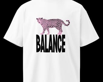Unisex organic oversized high neck t-shirt