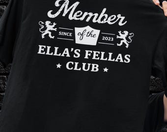 Camiseta Ellas Fellas Club, camiseta vintage para fans de la música rodeo, sudadera con capucha con estampado de concierto country western, regalo para ella o para él, camiseta casual unisex.