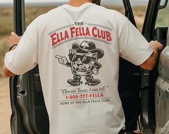 Ella Fellas Shirt, Western Country Concert Graphic Tee, Vintage Rodeo Music Fan Tee, Gift For Her Him, Unisex Casual Sweatshirt