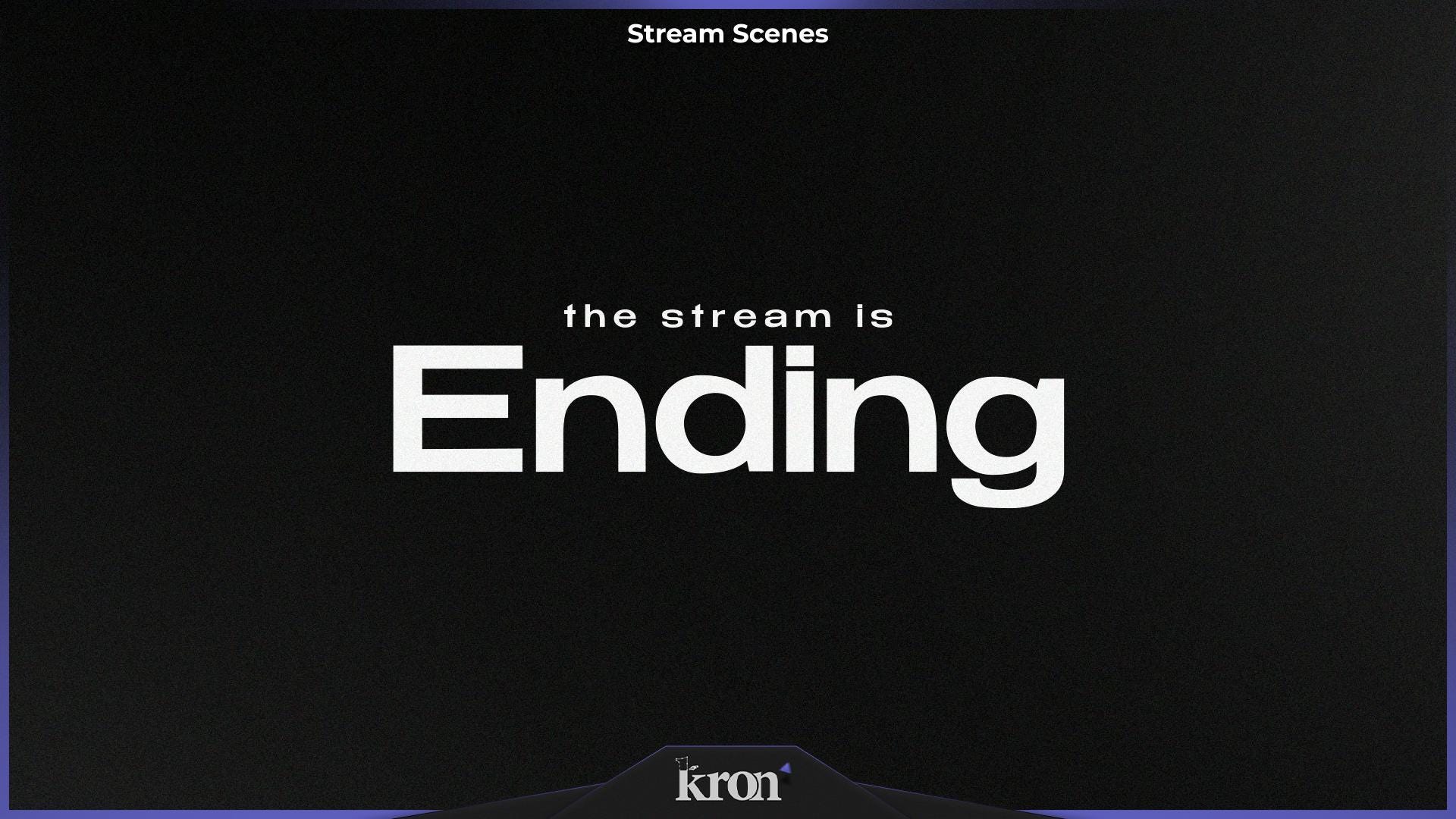 Black Stream Overlay Package, Animated Scenes, Alerts, Twitch Overlay ...