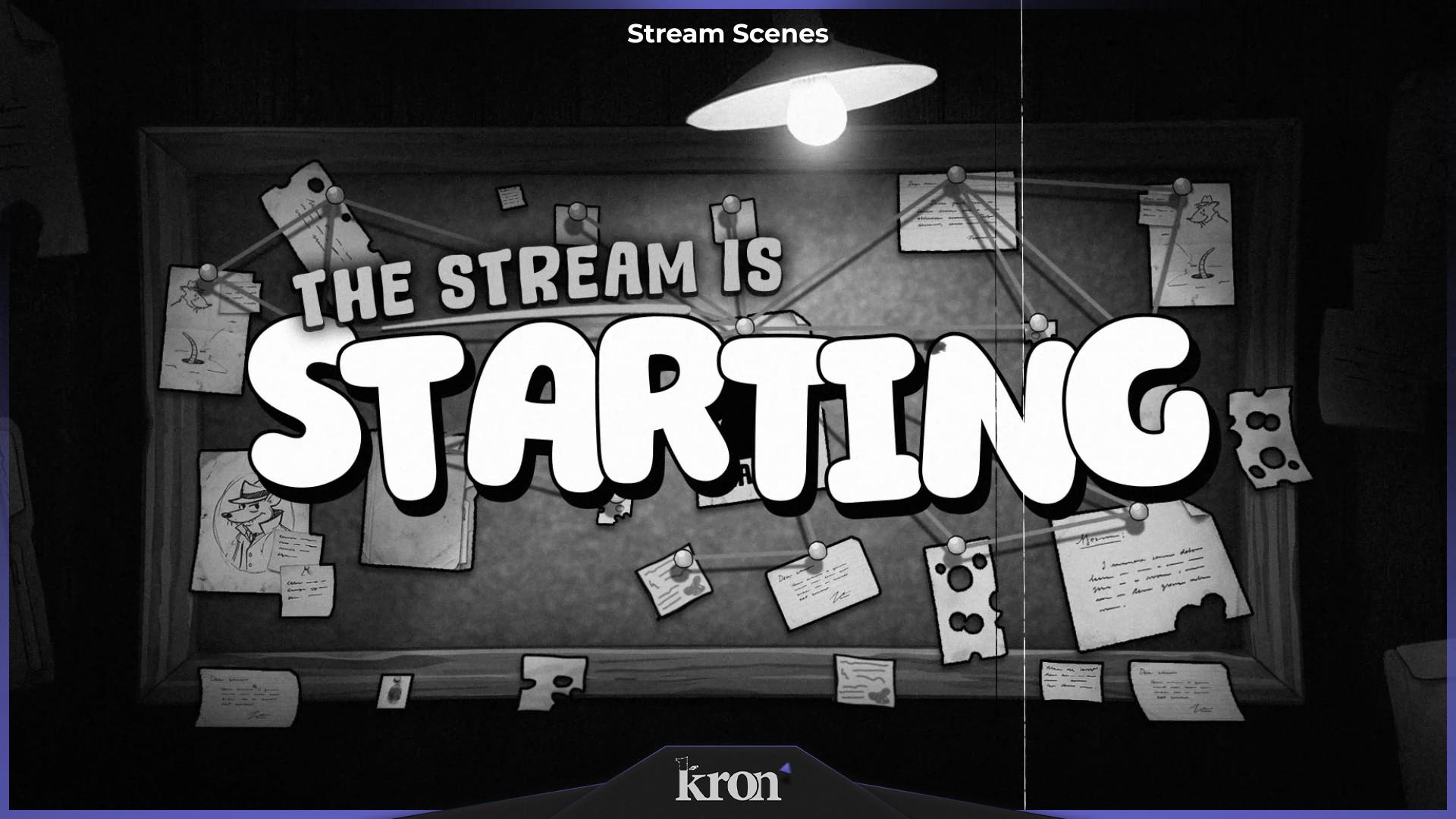 Mouse Detective Stream Overlay Pack, Animated Scenes, Alerts, Widgets ...