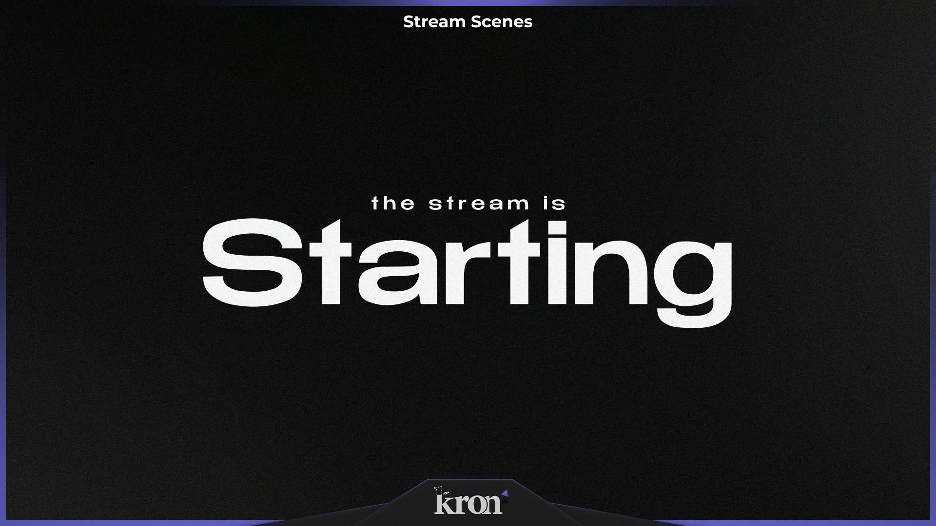 Black Stream Overlay Package, Animated Scenes, Alerts, Twitch Overlay ...