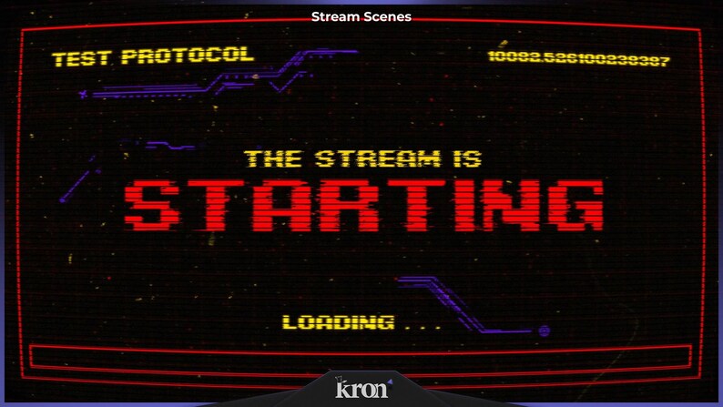 Error Stream Overlay Pack, Animated Scenes, Alerts, Widgets, Twitch ...