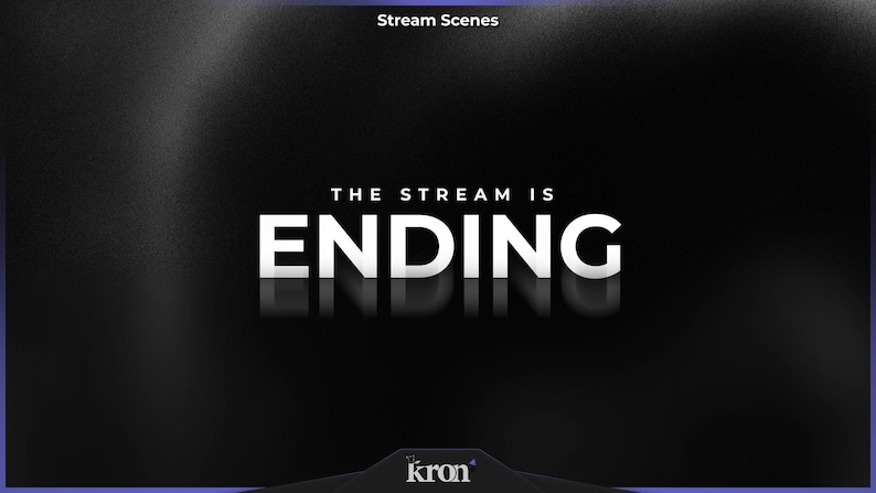 Back End Stream Overlay Pack, Animated Scenes, Alerts, Widgets, Twitch ...