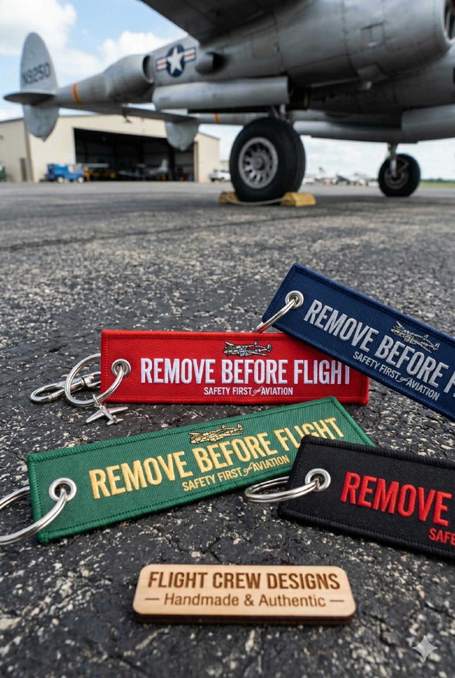 Lockheed Jet Tag Custom Embroidered Jet Tag | Personalized Flight Keychain, Backpack ...