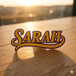 Passen Sie Chenille Name Patch, personalisierte Jacke und Letterman Patches, benutzerdefinierte Chenille Patches, benutzerdefiniertes Logo und Letterman Patches an