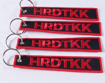 Porte-clés brodé personnalisé | Jet Tag personnalisé, Étiquette de vol