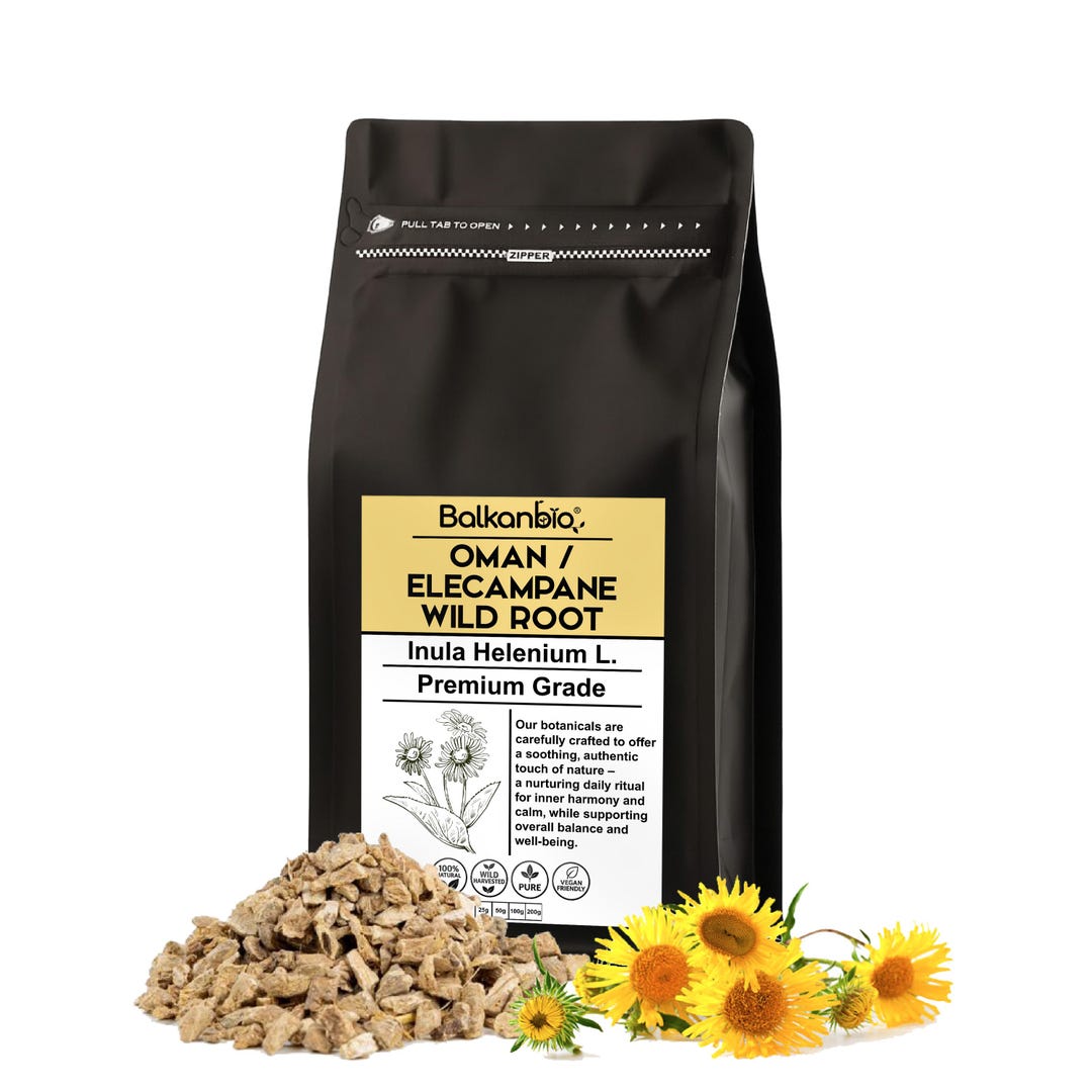 Wild Oman / Elecampane Root Tea • Organic Inula Helenium • Lung ...