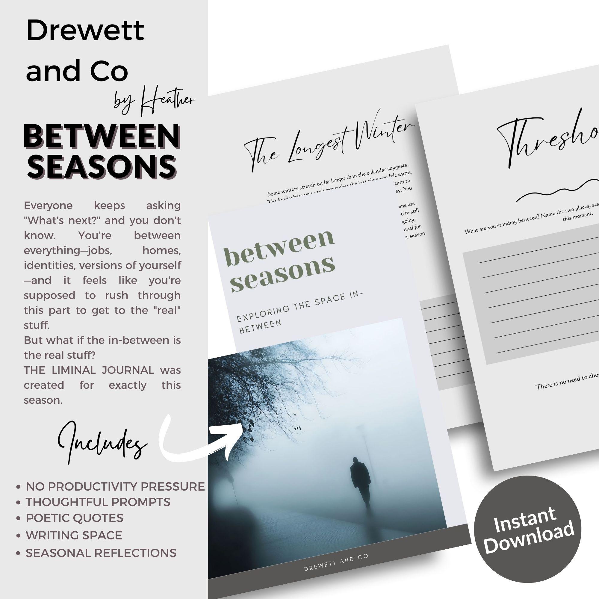 The Liminal Journal | Guided Journal for Life Transitions & Uncertainty ...