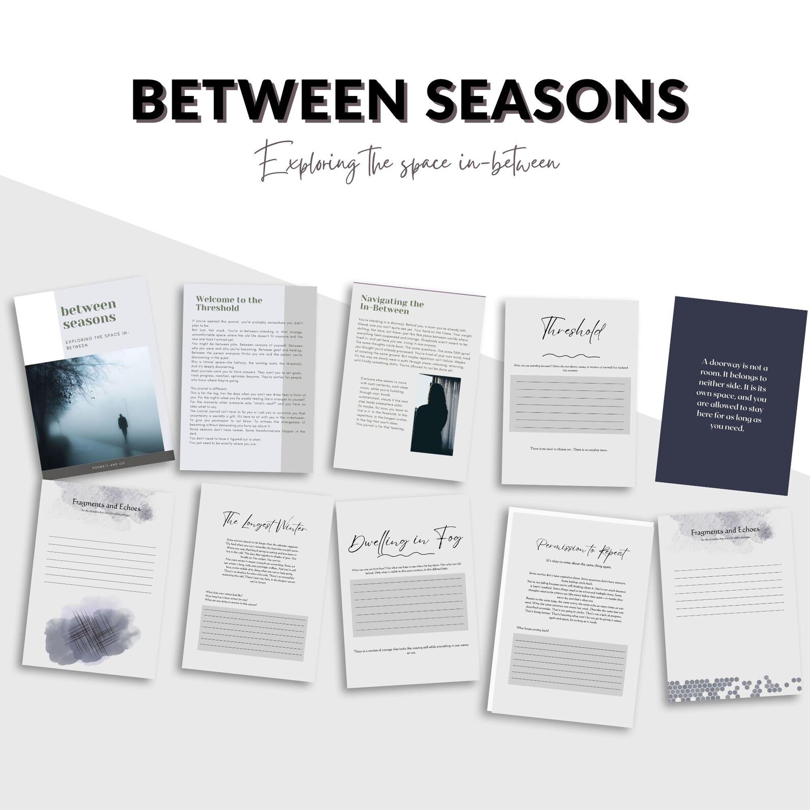 The Liminal Journal | Guided Journal for Life Transitions & Uncertainty ...