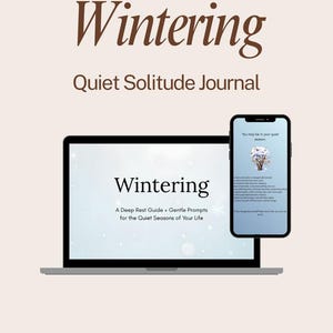 Wintering: A Deep Rest Guide | Digital Download | Self-Care Journal | Winter Solitude Guide | Reflective Prompts
