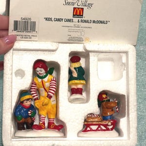 Snow Village Mcdonalds - Etsy