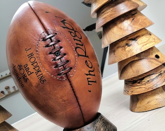 s*f様 1919年 ラグビーボール ヴィンテージ 本革 ヴィンテージレザー 1920 年代 ラグビーボール - Etsy 日本
