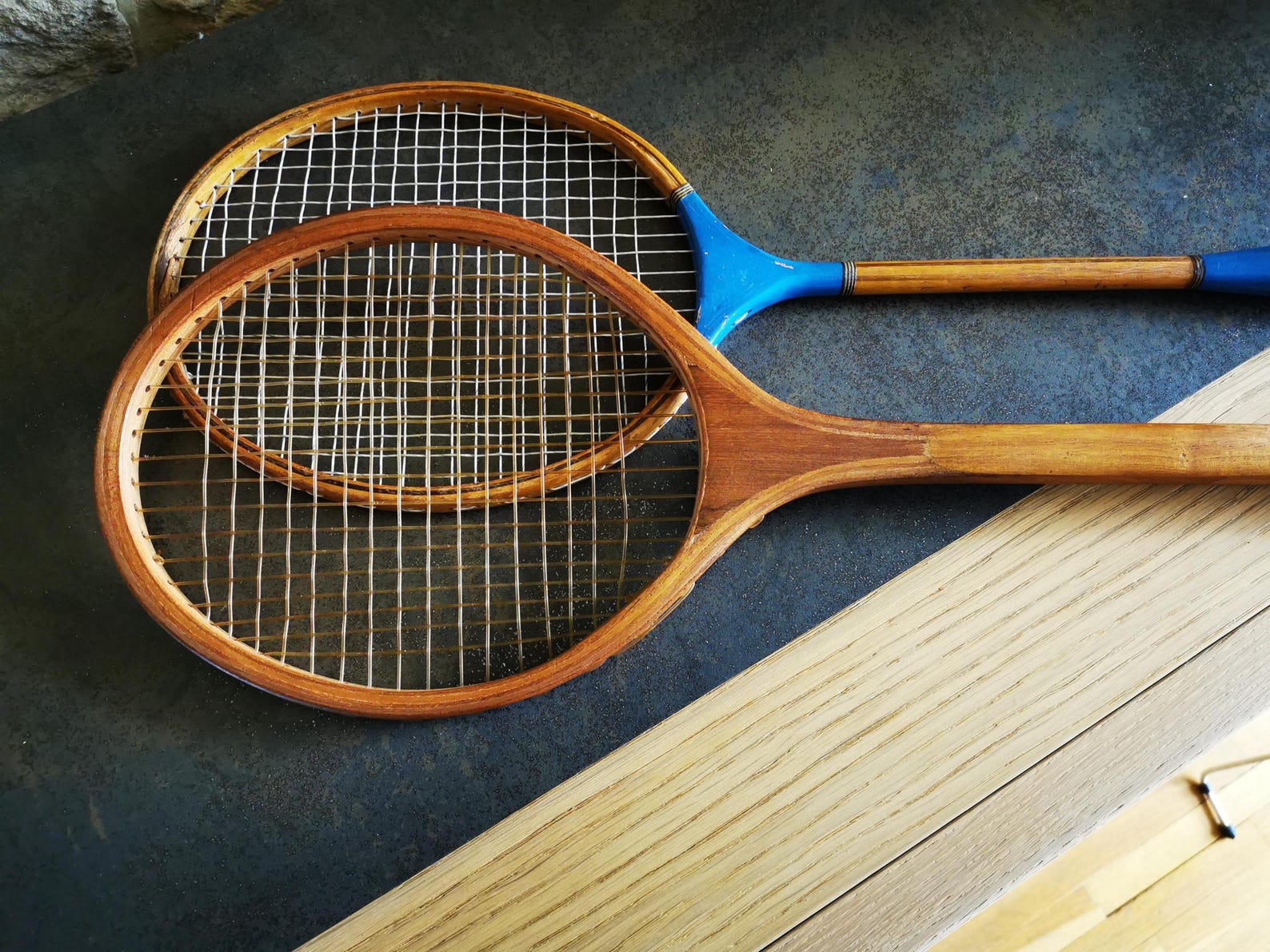 Old Head Rackets Old Vintage Collection Badminton Racket - Wood - Good Condition - Etsy