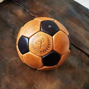 Vintage handball ball - vintage sport - handmade - personalize