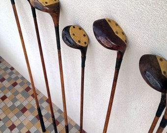 Vintage WOODEN Golf Club 1950-1960 - Etsy