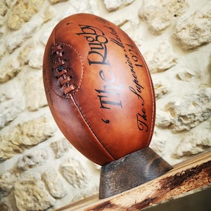 Vintage rugby ball - Etsy 日本