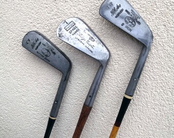 Vintage Golf Iron Club 1930s-1950s – Restored, Customized