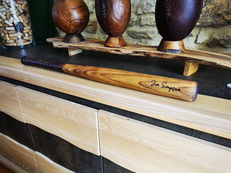 Vintage Wood Baseball Bat for Collection and Decoration With Etsy