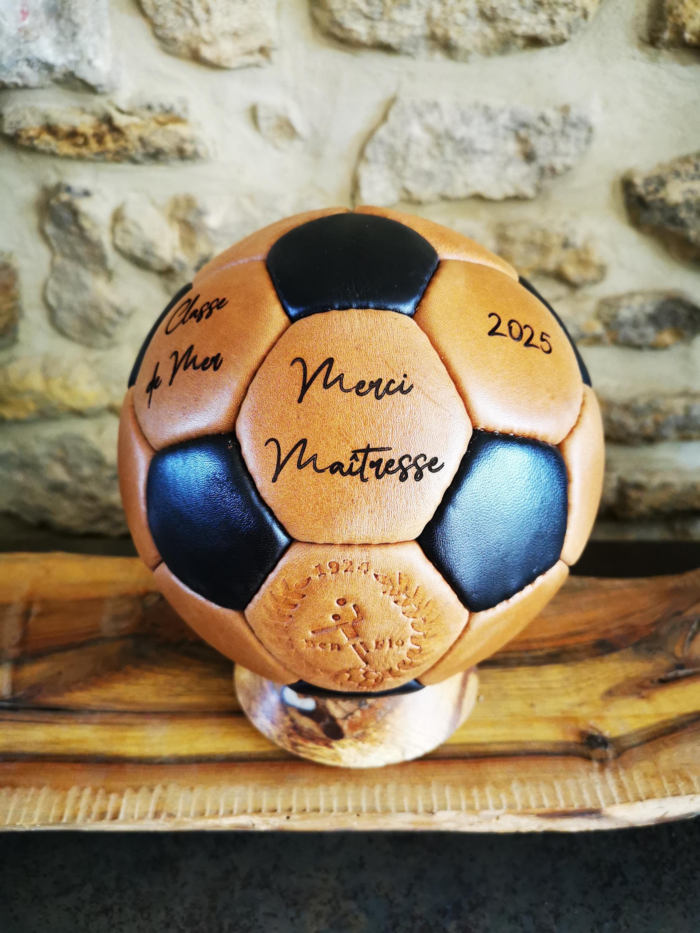 Personalized Leather Handball – Vintage Sports Decor, Decorative ...