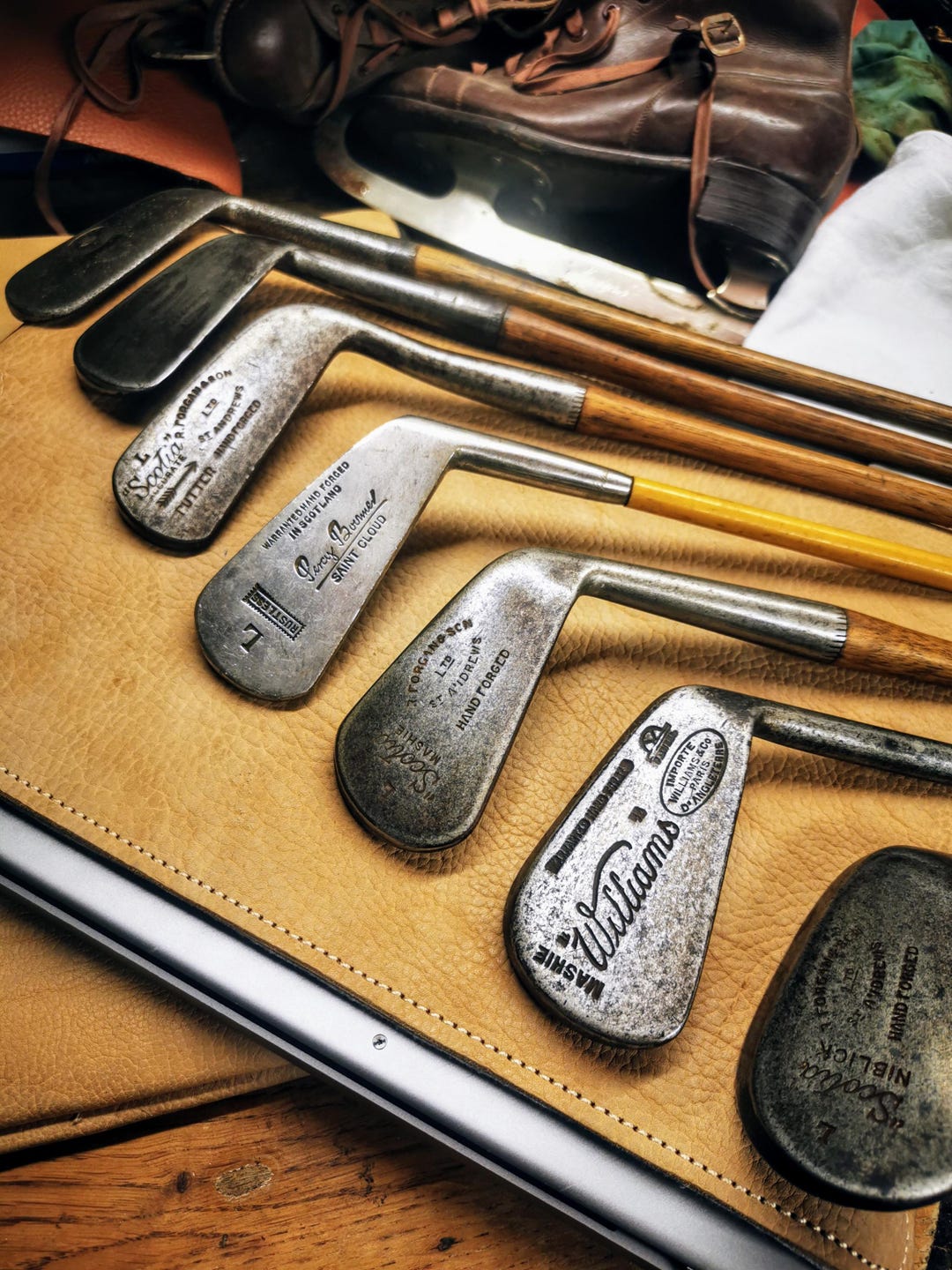 Restored Vintage Golf Iron – 1930s-50s Collector Piece