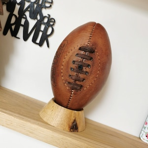 Sports Rugby ball single cork coaster, ideal gift for birthday or  anniversary – Rough Sawn Wood Crafts