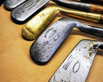 Vintage Golf Putter – Collector Piece with Wooden Shaft | Personalized Engraved Gift for Golf Lovers