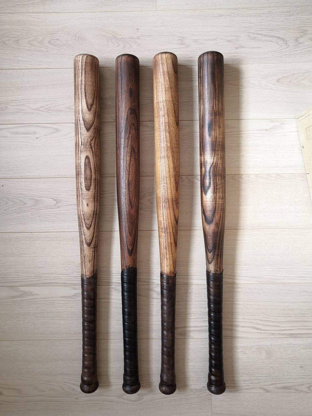 Vintage Wood Baseball Bat for Collection and Decoration With Massive