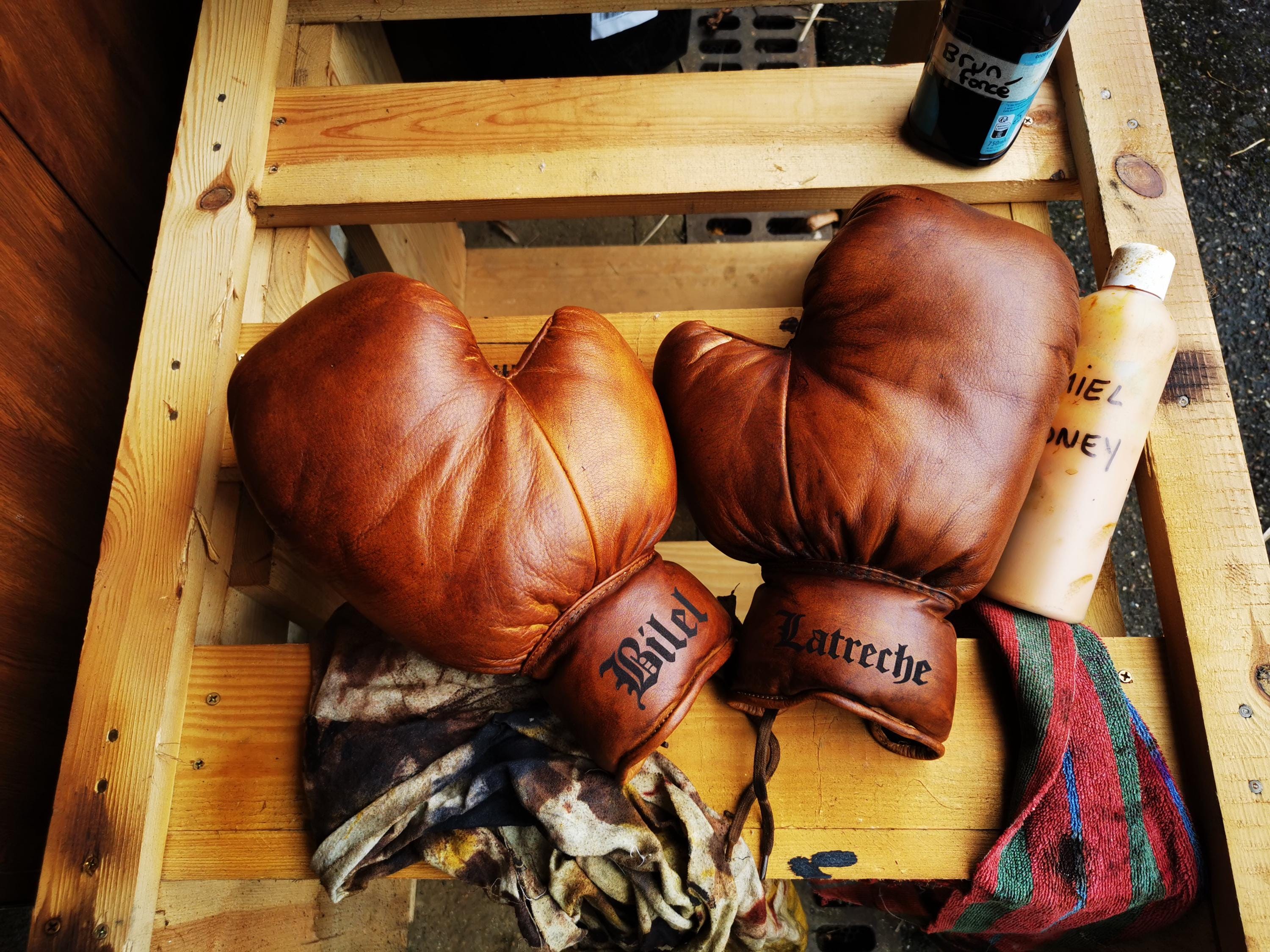 Gants De Boxe En Cuir Véritable 12 Oz - Style Vintage Artisanal - Pour MMA, Kickboxing, Entraînement | Unisexe