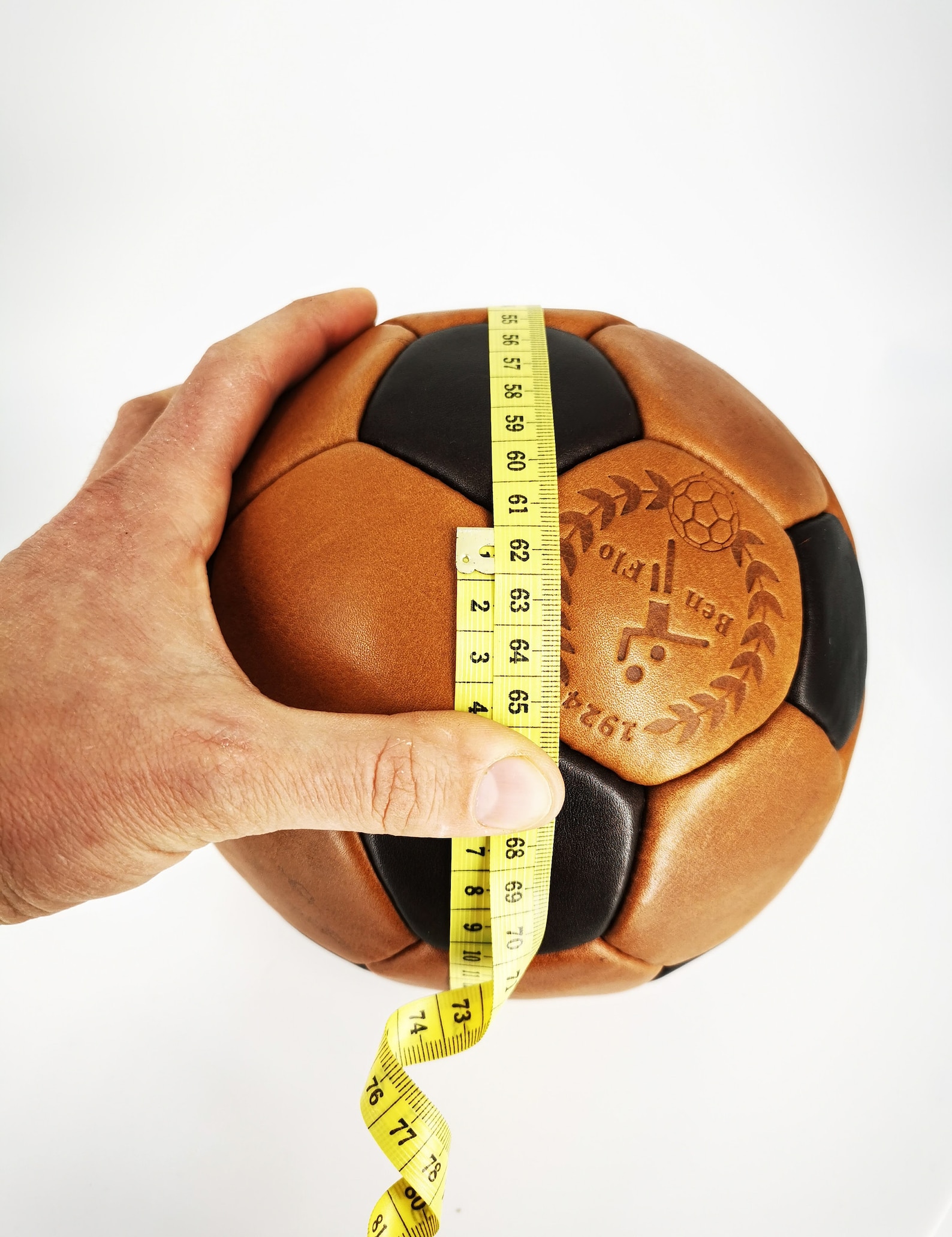 Personalized Leather Handball – Vintage Sports Decor, Decorative ...
