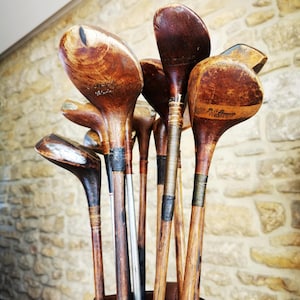 Antique wood shaft golf club - Etsy 日本