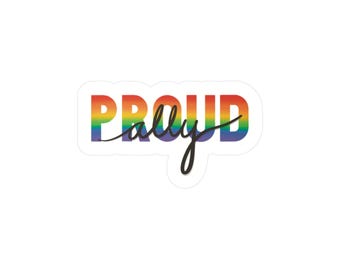 誇り高き味方ステッカー | LGBTQ | ビニールデカール