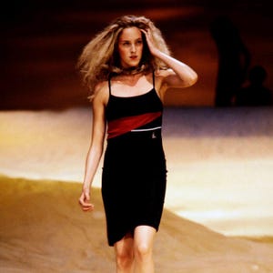 90s runway dresses Supermodels from the 1990s and 2000s pay sizzling homage to Roberto Cavalli in vintage dresses