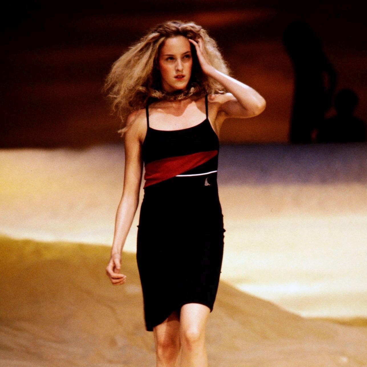 90s runway dresses Dress iconic 90s runway fashion
