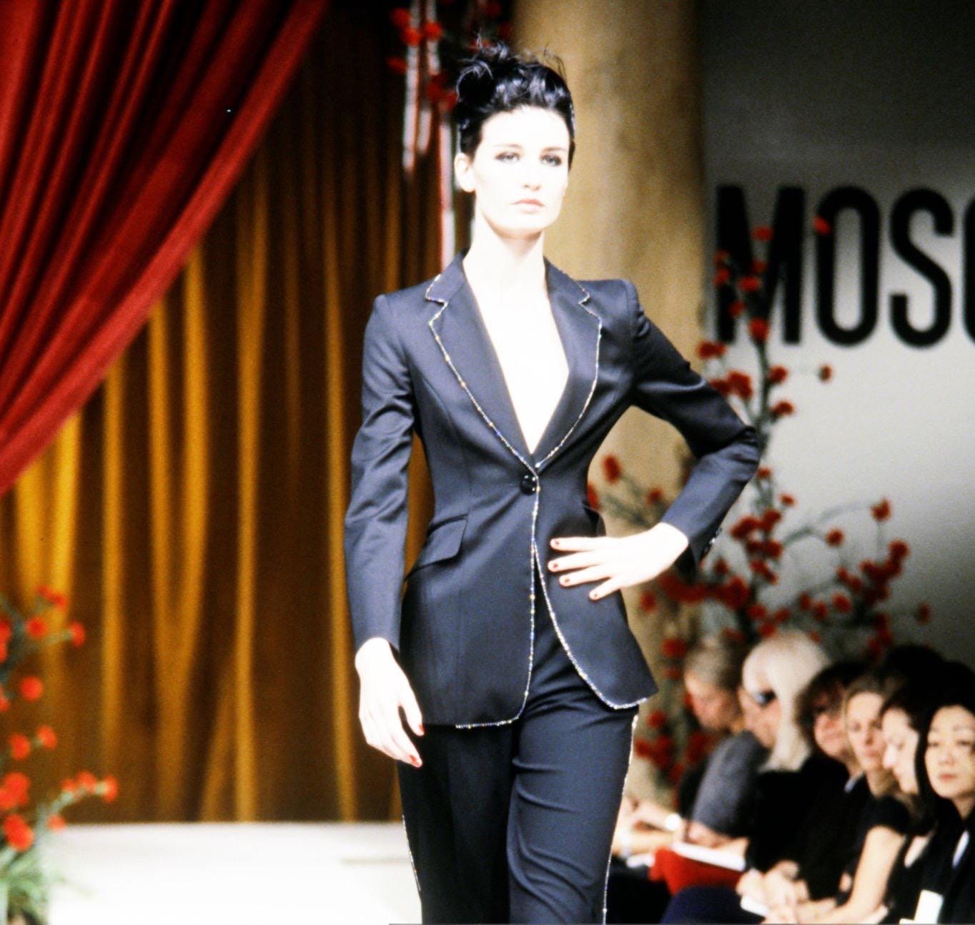 90s Vintage Moschino - Etsy