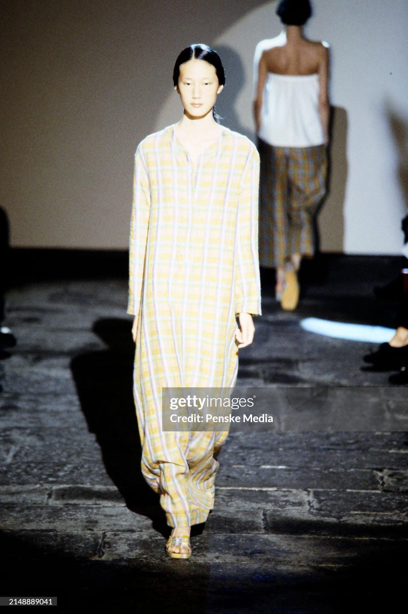 Bottega Veneta, Bottega Veneta S/S 1999 Runway Plaid Beaded Platform Slide Sandals | Rare Embellished Shoes | Documented | Archival 90s | 1990s Y2K Vintage