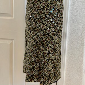Versace Versus F/W 1996 Runway Silk Sequin Skirt by Gianni Versace | Documented image 9
