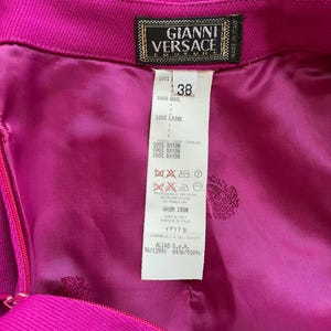 Gianni Versace F/W 1996 Runway Wool Skirt Documented image 3