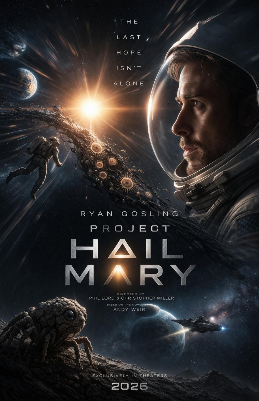 Project Hail Film Project Hail Mary Poster - Etsy